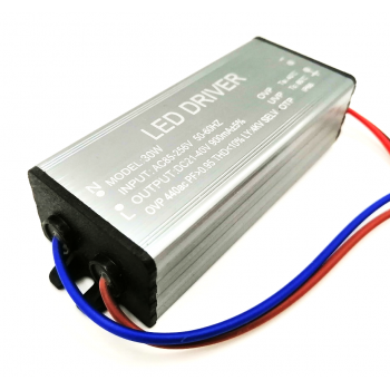 LED Driver  900mA 21-40 VDC ZH-30W IP65 (для прожектора)                                            