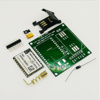 Модуль GSM/GPRS SW M590 с антенной для Arduino (DC 5V 900-1800 МГц) (конструктор)                   