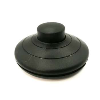 KCD5-307 напольный выключатель с фиксацией черный (кнопка)                                          