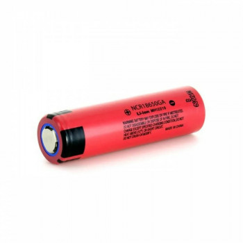 18650 3500mAh 3,7V NCR18650GA Panasonic Li-Ion (красный)