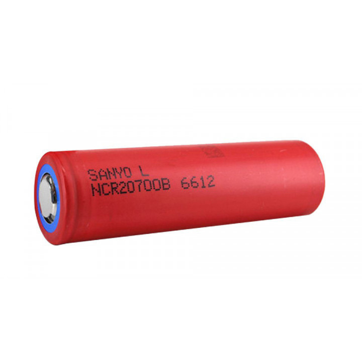 20700 4250mAh 3,7V NCR20700B Sanyo Li-Ion (красный)