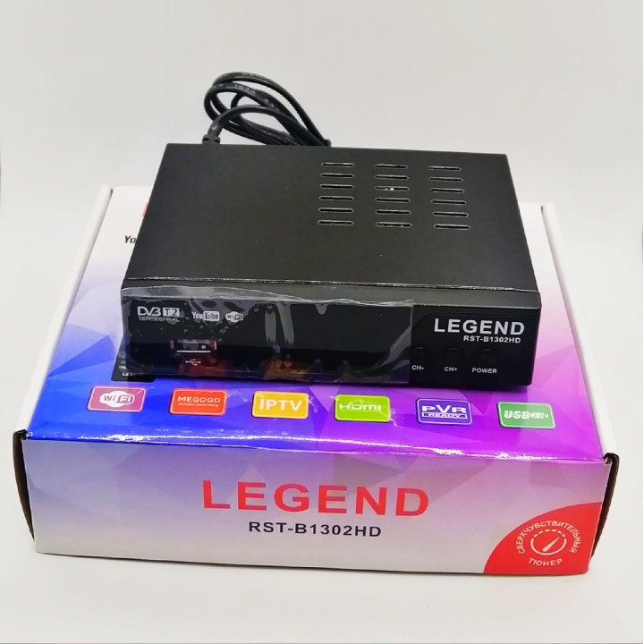 RST-B1302HD LEGEND цифровой телевизионный приемник стандарта DVB T/T2/C                             