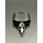 Переходник 2RCA гнездо-1RCA штекер PREMIER                                                          