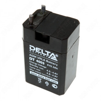 DT4003 4V 0,3Ah DELTA аккумулятор свинцовый                                                         