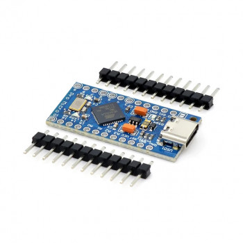 Модуль ARDUINO Leonardo Pro Micro на ATMEGA32U4 (разъем type-C) 