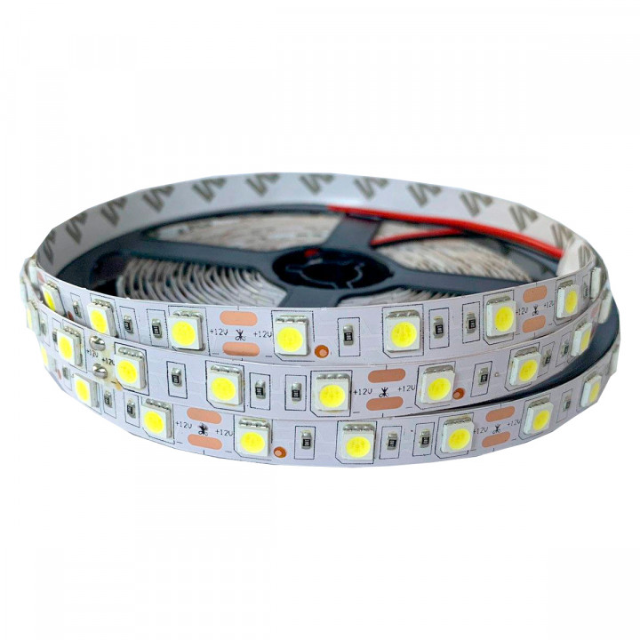 5050 60Led/m 600Lm/m 12V Standart белая холодная