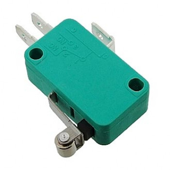Микропереключатель MSW-03B on-on 3pin 28*10*16 с пластиной и роликом            