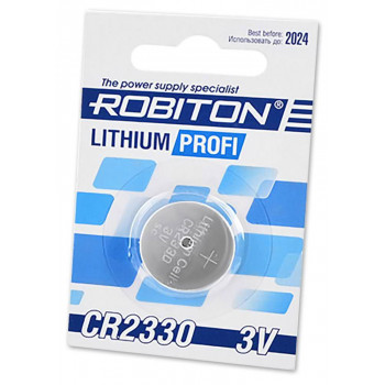 CR2330 ROBITON PROFI 3V Li батарейка                                                                