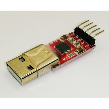Преобразователь уровней USB- UART/COM на м/сх CP2102 5pin (red)