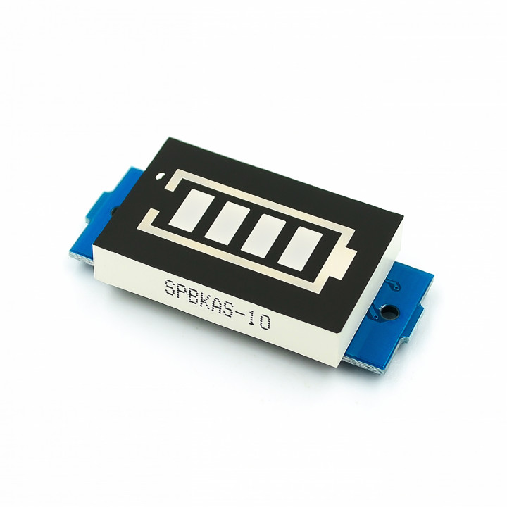 Индикатор заряда Li-ion/Li-Pol аккумуляторов 1S-8S (синий дисплей)                                  