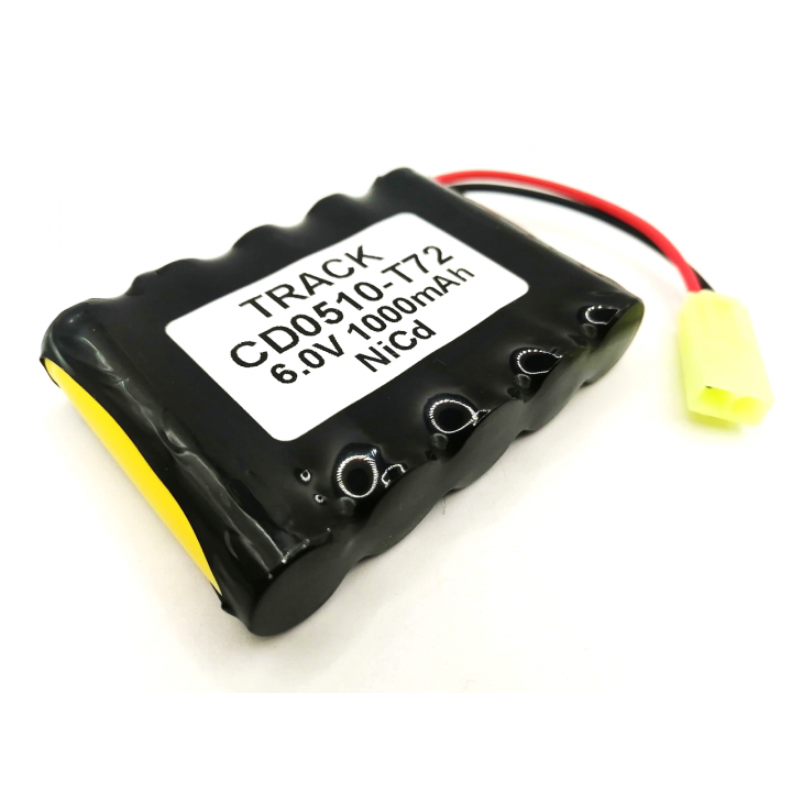 CD0510-T72 6V 1000mAh NiCd провод с разъемом Tamiya Mini