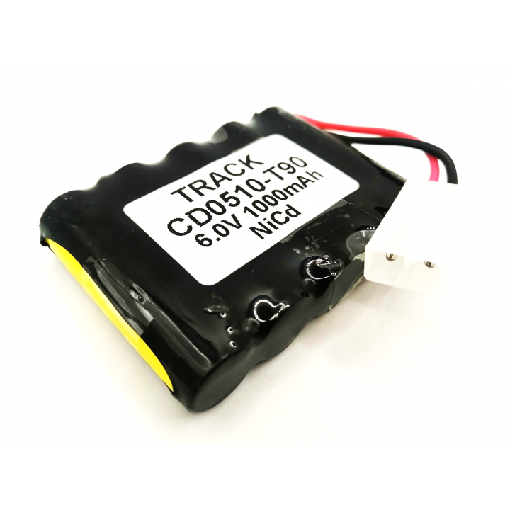 CD0510-T90 6V 1000mAh NiCd провод с разъемом Tamiya Big 