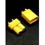 Разъем XT30T 2 pin (комплект папа+мама)