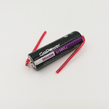 ER14505/axial 3,6V Li GoPower батарейка с выводами