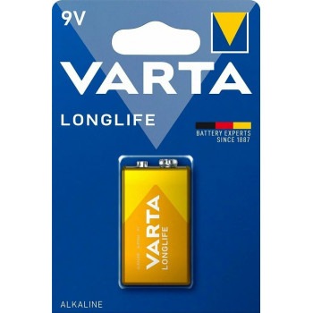 6LR61 VARTA LONGLIFE 9V батарея алкал (блистер)
