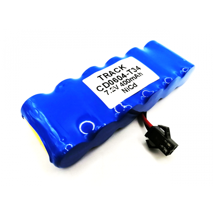 CD0604-T34 7.2V 400mAh NiCd провод с разъемом GT/SM2.54 