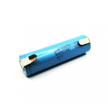 18650-FT 1500mAh 3,7V INR18650-15M Samsung Li-Ion (25A высокотоковый) (с лепестками)