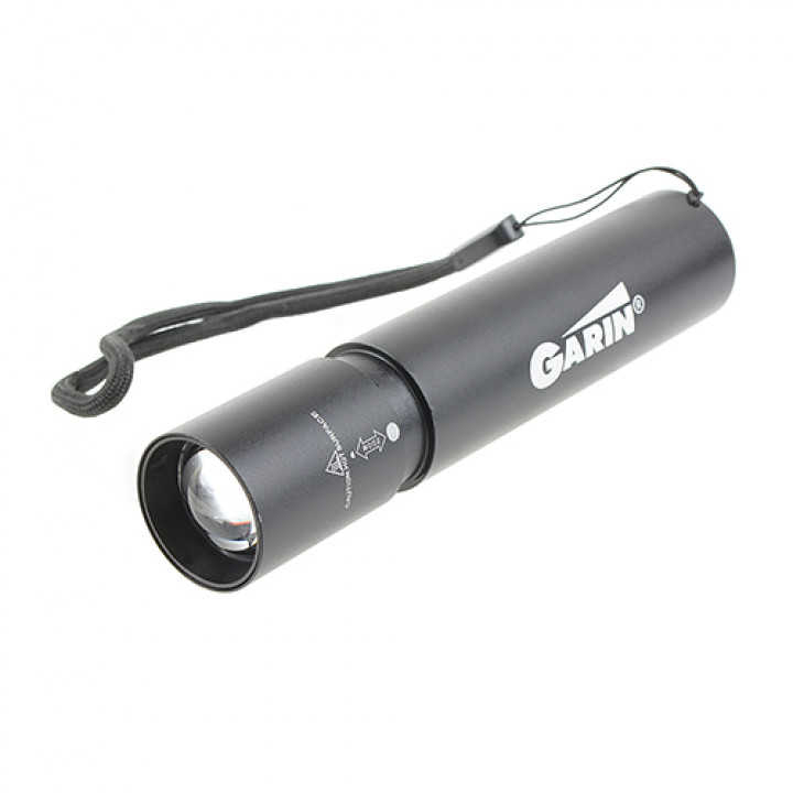 MR-5W фонарь ручной металлический 5W на с/диоде T6 GARIN LUX (5 режимов)