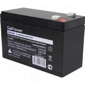 LA-1290 12V 9Ah GoPower аккумулятор свинцовый