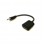 Переходник USB A гнездо-USB type-C штекер 0,15м PREMIER