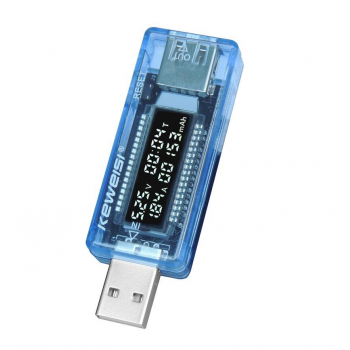 Тестер USB-зарядки KWS-V20 4-20V 0-3A 