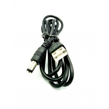 Шнур USB A - DJK-5,5*2,1мм штекер 1.0м PREMIER