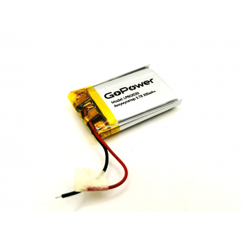 LP602030 GoPower 3,7V 300mAh Li-Pol аккумулятор