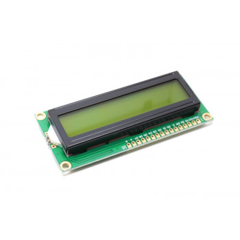 Дисплей символьный LCD1602 (зеленая подсветка) 