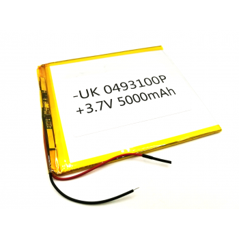 UK0493100P Китай 3,7V 5000mAh Li-Pol аккумулятор