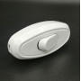 Выключатель-кнопка ON-OFF белый на электропровод (для настольной лампы/для бра) Ruichi 