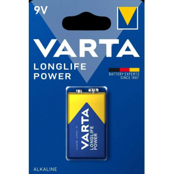 6LR61 VARTA LONGLIFE POWER 9V батарея алкал (блистер)
