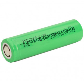 18650 2500mAh 3,7V INR18650/25P EVE Li-Ion (30A высокотоковый)