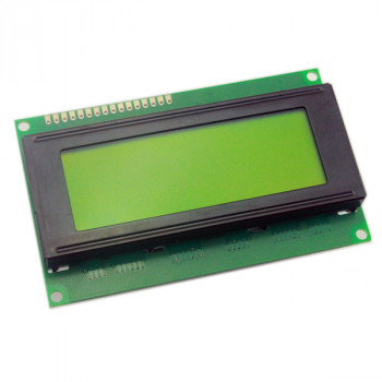 Дисплей символьный LCD2004 (желто-зеленая подсветка)