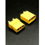 Разъем XT90-plug 2 pin (комплект M+F) (2 элемента)