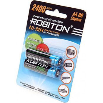 AA 2400mAh Robiton Ni-MH аккумулятор (предзаряженный)