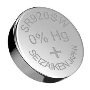 SR920SW/V371 1,55V SEIZAIKEN батарейка серебряно-цинковая (made in Japan)