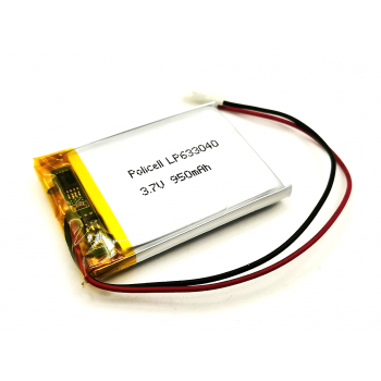 LP633040 Policell 3,7V 950mAh Li-Ion аккумулятор