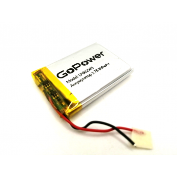 LP602945 GoPower  3,7V 800mAh Li-Ion аккумулятор