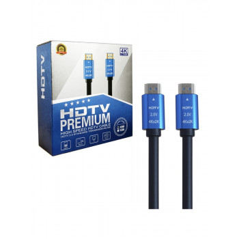Шнур HDMI-HDMI 1,5м (версия 2.0) 4K HDTV PREMIUM 