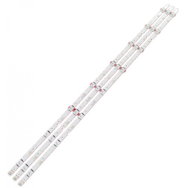 Планка LED V5DN-395SM0-R3 (комплект 3 штуки 773мм 8 линз 3V/Led)