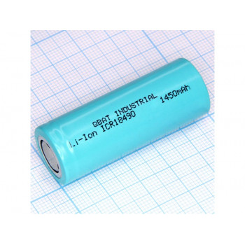 18500 1450mAh 3,7V ICR18490 QBAT INDUSTRIAL Li-Ion 