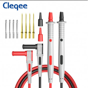 Щупы P1503 для мультиметра 1.2м Cleqee (20A сменные наконечники)