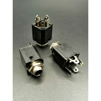 Гнездо на плату стерео 6,3мм RUICHI (SZC-0079)