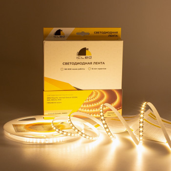 2835 112Led/m 1350Lm/m 24V Premium белая теплая