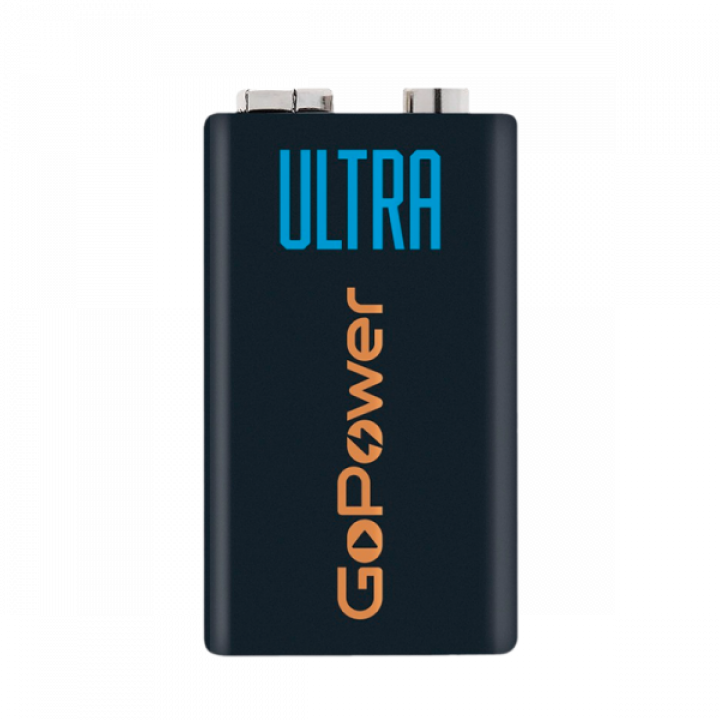 6LR61 GoPower ULTRA 9V батарея алкал (BL1)