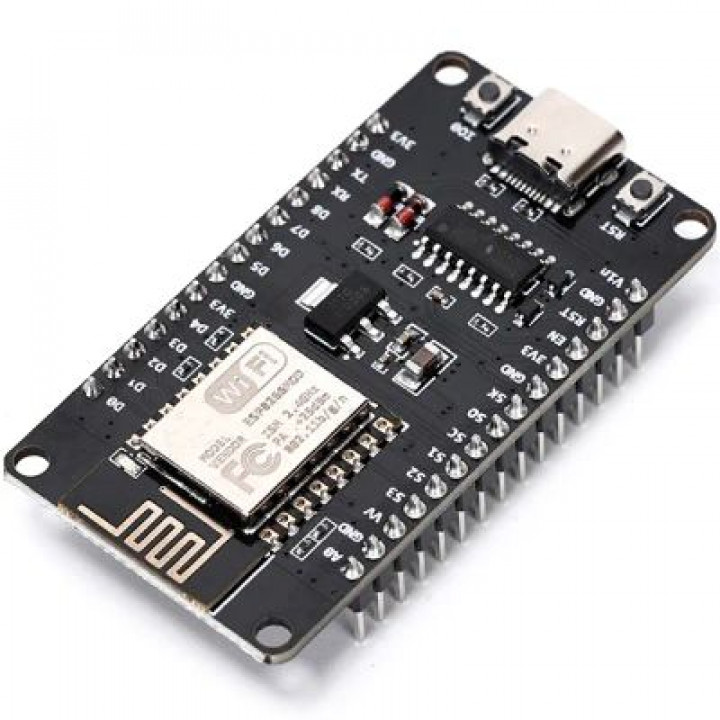 Модуль NodeMCU v3 Lua с Wi-Fi платой ESP8266 и USB-ART CH340 (разъем type C)