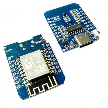 Модуль WeMos D1 mini Wi-Fi  на ESP8266 CH340G NodeMcu Lua (разъем typeC)