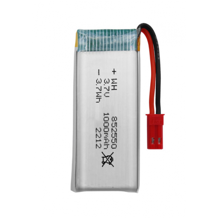 LP852550 1000mAh 3.7V 30C Li-pol провод с разъемом JST 2pin 