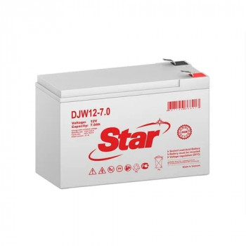 DJW12-7.0 12V 7Ah STAR аккумулятор свинцовый