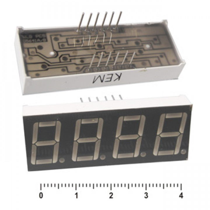 KEM-5643AS 0.56" красный 4 разряда OК